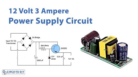 12v power supply wiring diagram